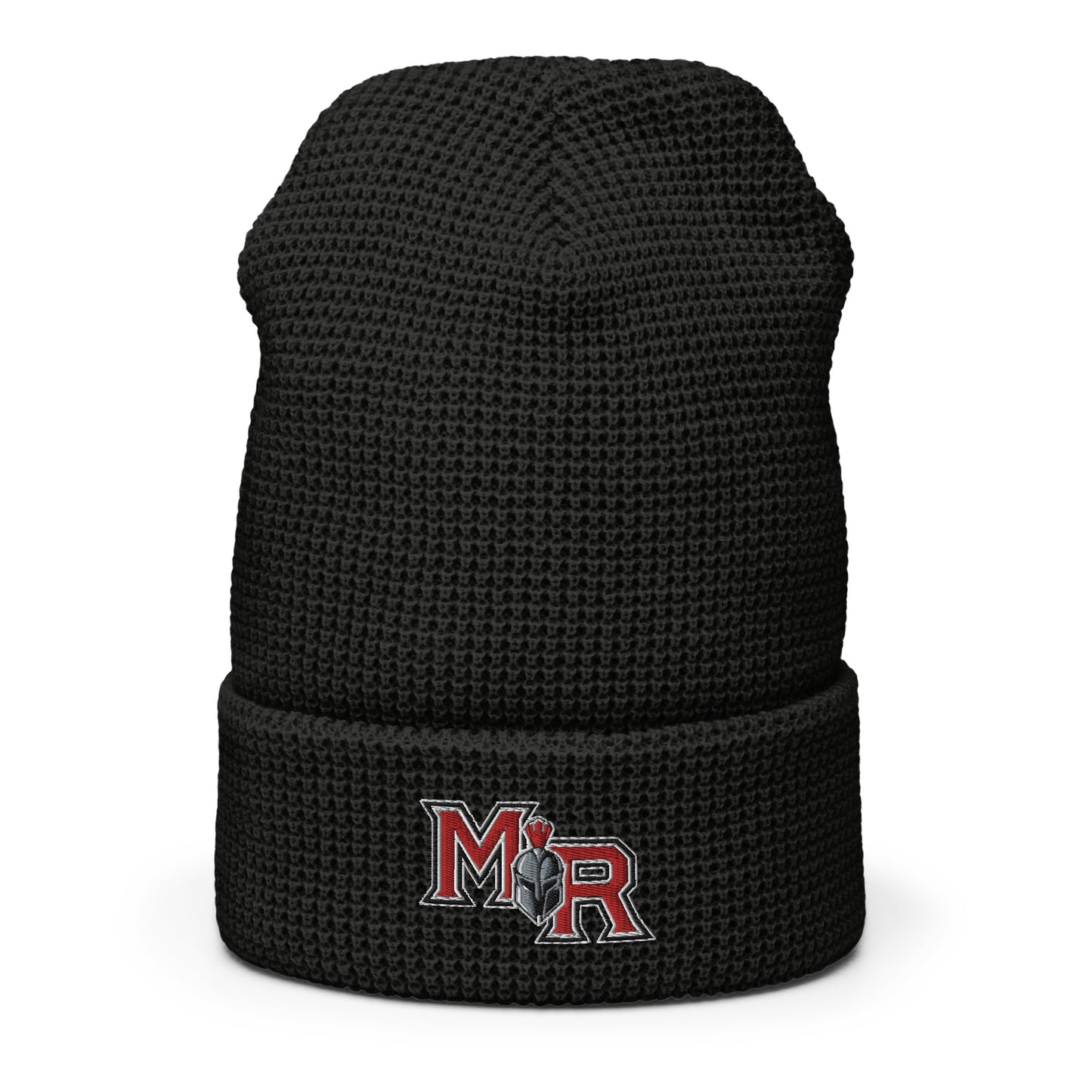 Mountain Ridge Embroidered Waffle beanie