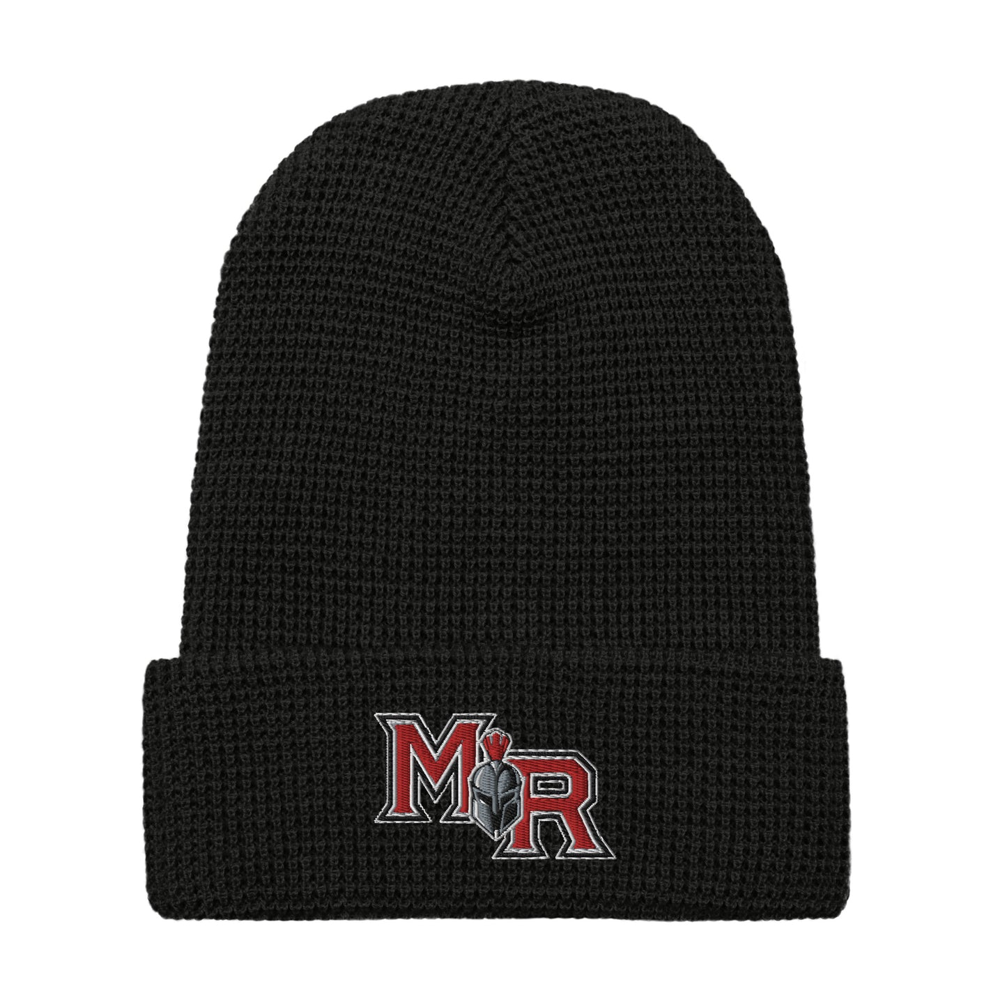 Mountain Ridge Embroidered Waffle beanie