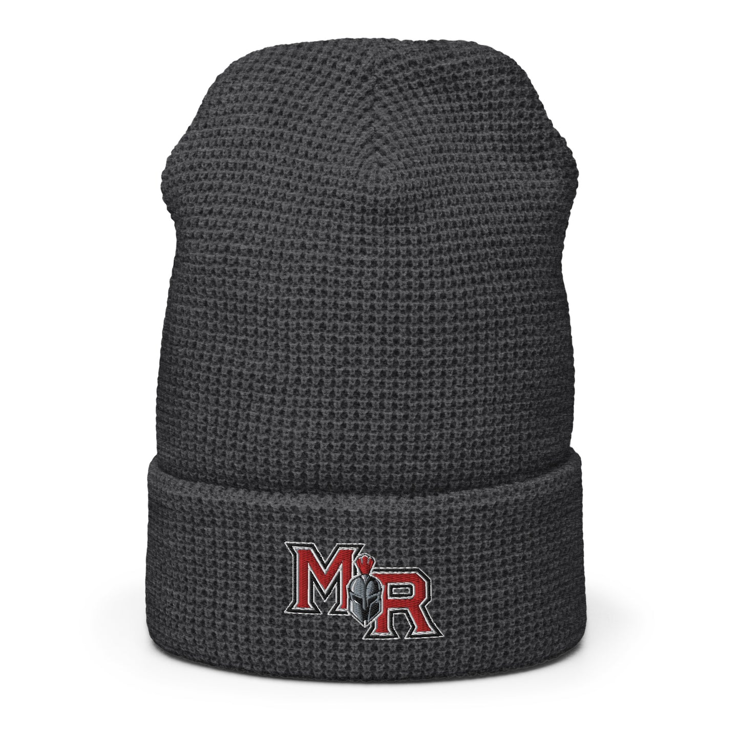 Mountain Ridge Embroidered Waffle beanie