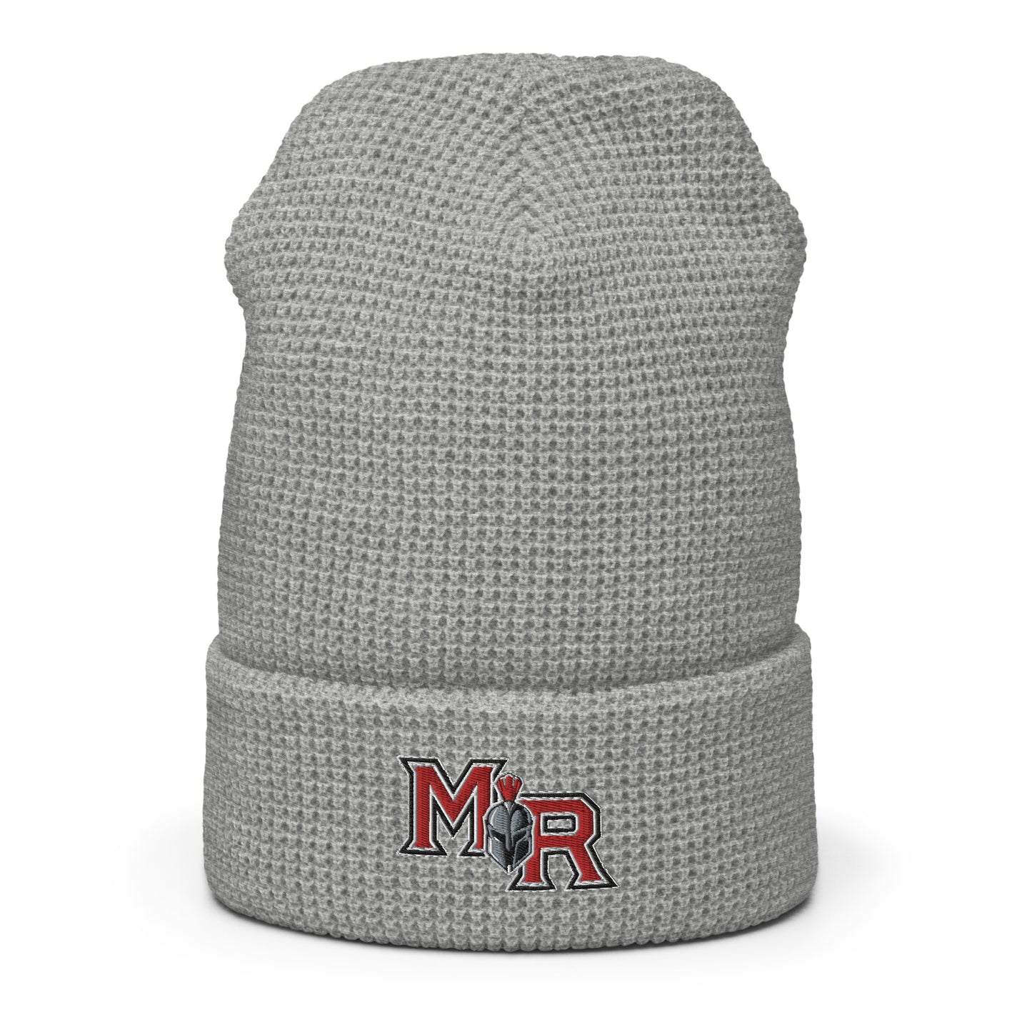 Mountain Ridge Embroidered Waffle beanie