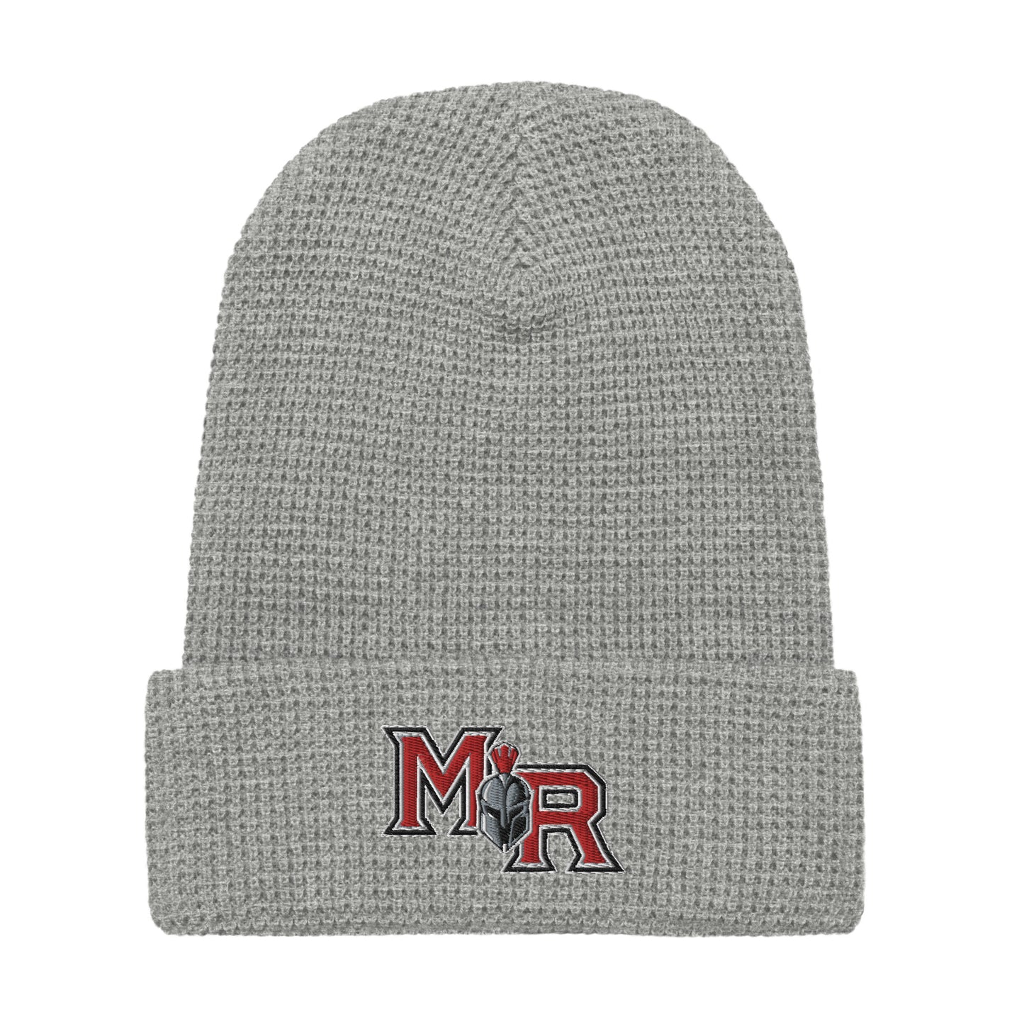 Mountain Ridge Embroidered Waffle beanie